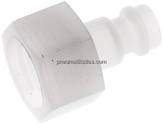 Kupplungsstecker (NW5) G 1/4", PVDF
