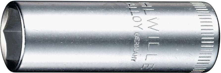 Steckschlüsseleinsatz 6-kant 1/4" 13mm lang Stahlwille