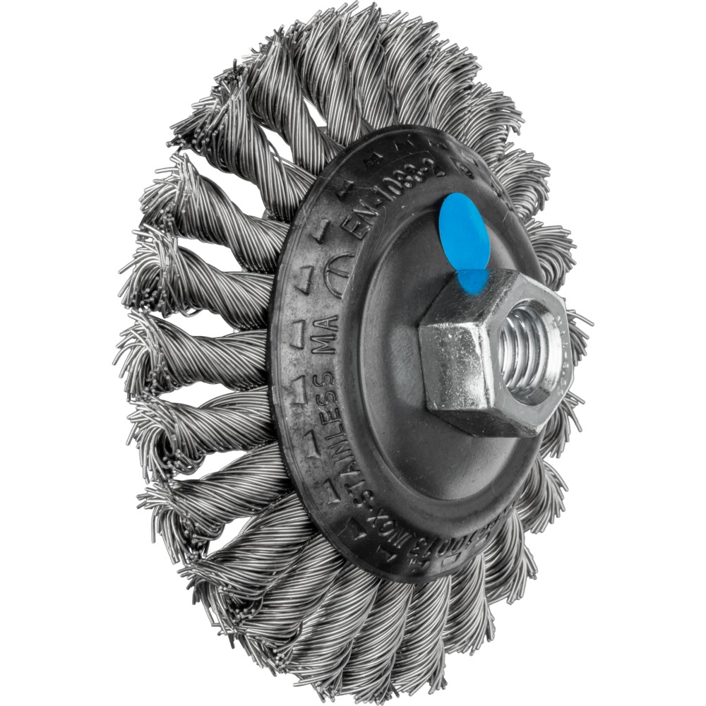 Kegelbürsten mit Gewinde POS KBG 10013/M14 INOX 0,50