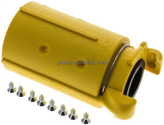 Sandstrahlkupplung Nylon, Schlauch 42x60 mm