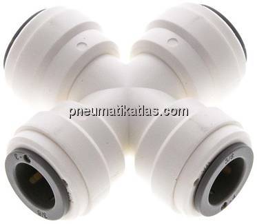 Kreuz-Steckanschluss 3/8" (9,52 mm), IQS-LE (EPDM-Dichtung)
