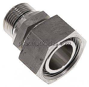 Einstellb. Schneidringverschr. G 3/4"-28 L, 1.4571