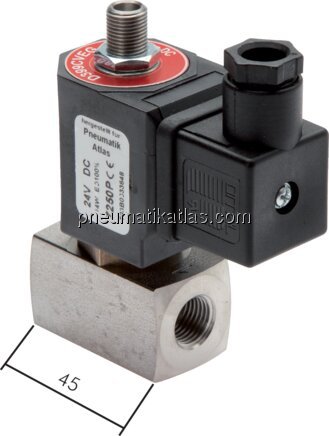 Exemplarische Darstellung: 3/2-Wege Edelstahl-Magn