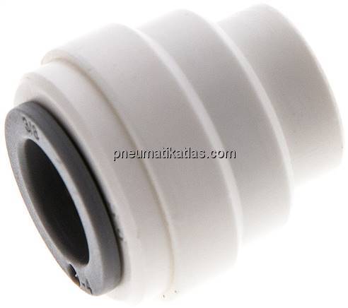 Verschlusskappe für 3/8" (9,52 mm) Schläuche, IQS-LE (EPDM-Dichtung)