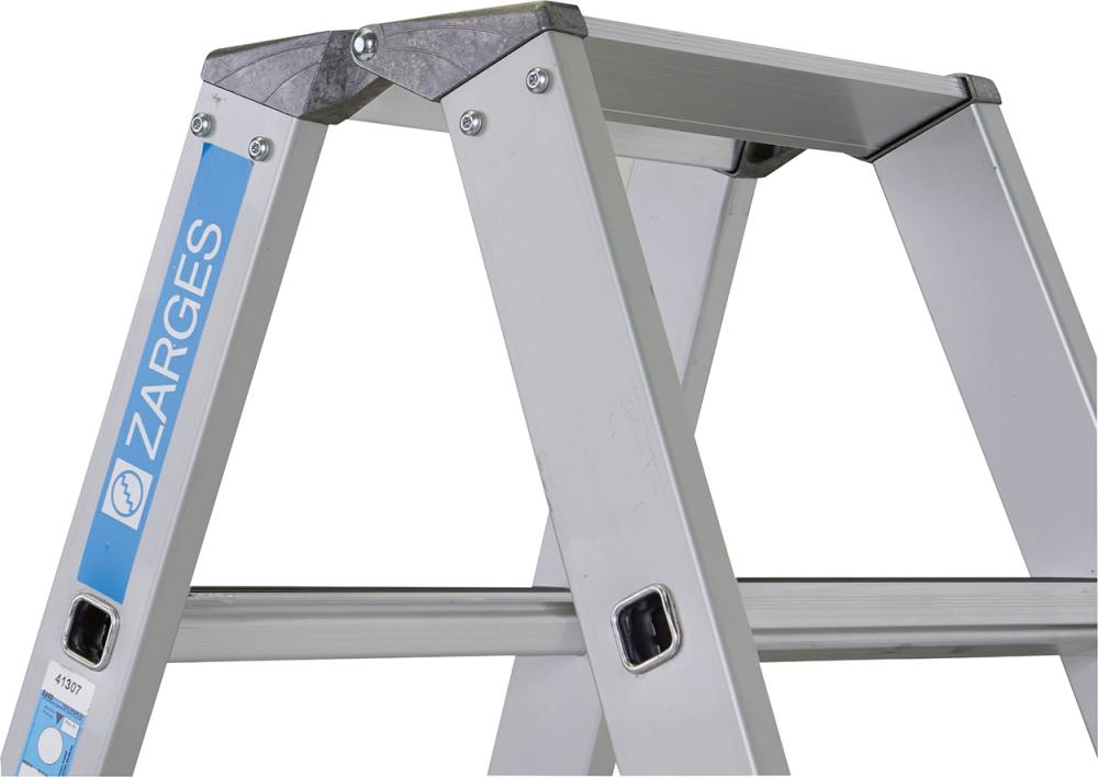 Stufenleiter Saferstep B 2x6 Stufen Leiterlänge 1,70 m Arbeitshöhe 3,05 m ZARGES