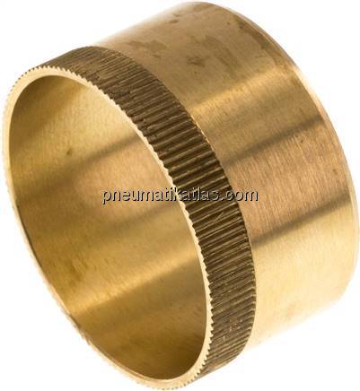 Verstärkungshülse für Rohr 42x38,0 mm, Messing