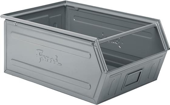 STAHLBEHÄLTER GR.5 GRAU RAL7000 MM B=450 T=700 H=300