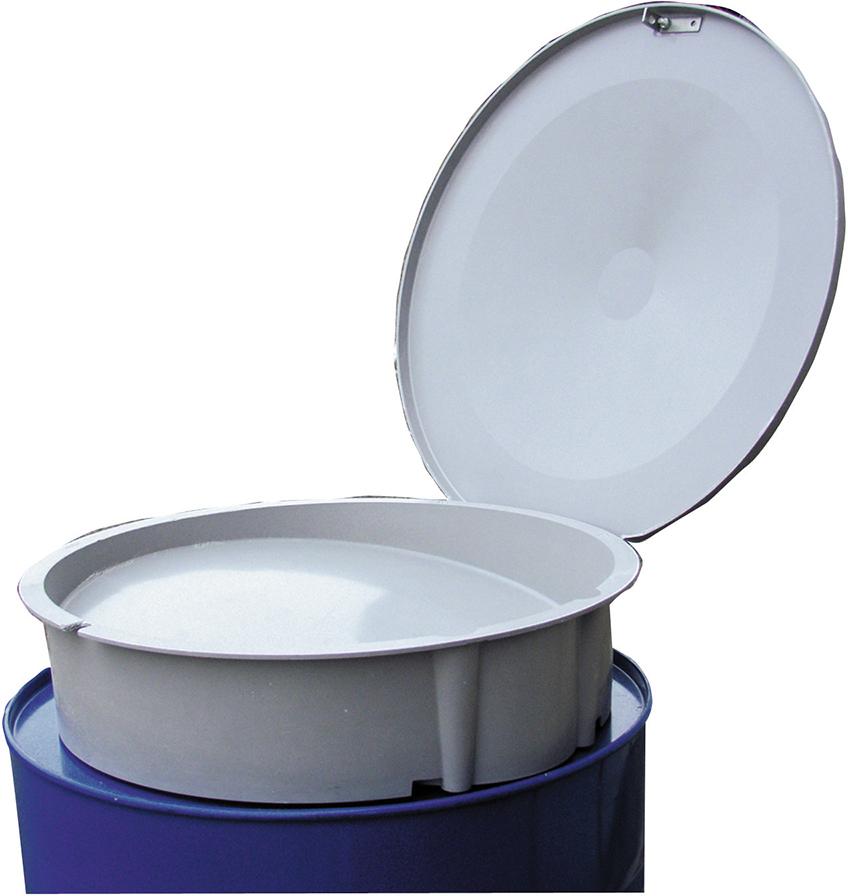 Einfülltrichter m. Klapp Deckel f. 200l Fässer CEMO