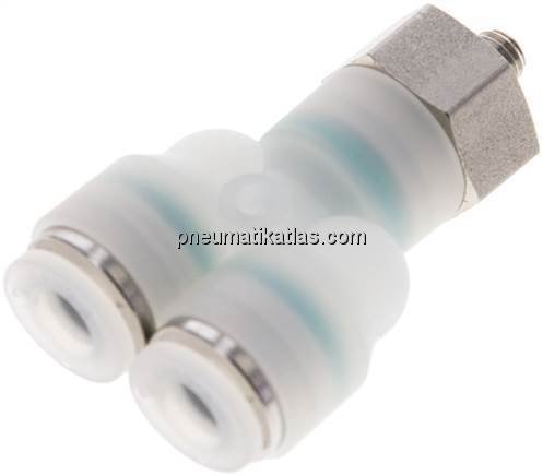 Y-Steckanschluss M 5-6mm, IQS-PVDF
