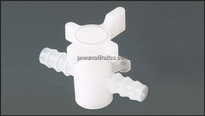 Exemplarische Darstellung: 2-Wege Schlauchventil a