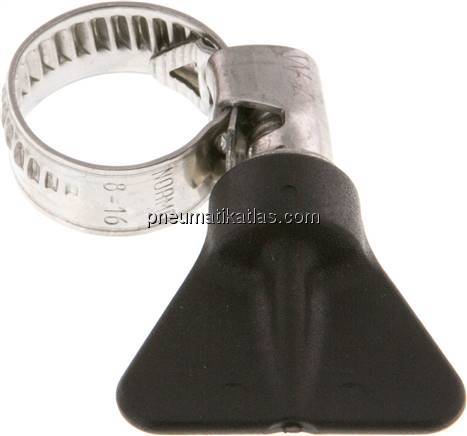 9mm Schlauchschelle 10 - 16mm, 1.4301 (W4) (NORMA)
