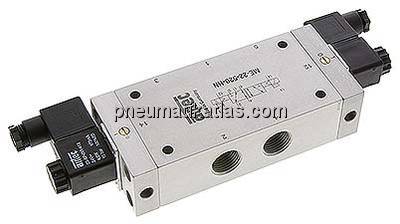 5/2-Wege Magnetimpulsventil mit Fremdluftanschluss, G 1/2"