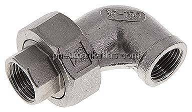 Winkel-Verschraubung flach dichtend Rp 3/8" (IG)