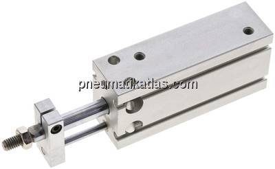 Direktmontagezylinder, Kolben 20mm,Hub 40mm, verdrehgesicherte Kolbenstange