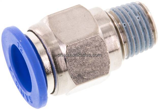 Gerader Steckanschluss R 1/4"-12mm, IQS-Standard