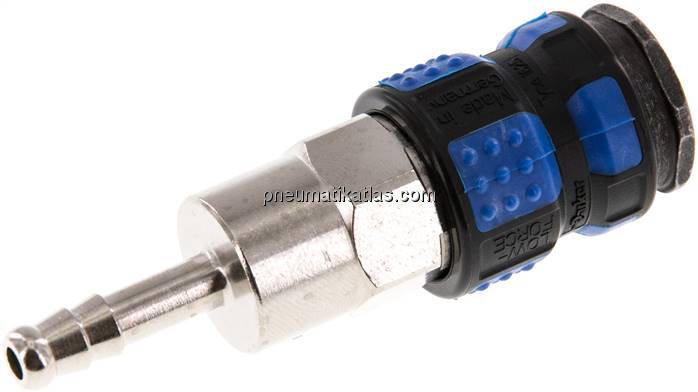 Kupplungsdose (NW7,2) 6 (1/4")mm Schlauch, Kunststoffhülse