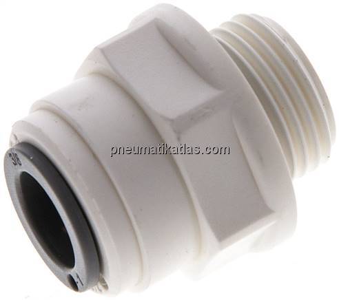 Gerader Steckanschluss G 3/8"-3/8" (9,52 mm), IQS-LE (EPDM-Dichtung)