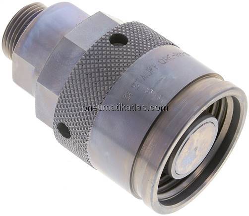 Hydraulik-Rohrleitungskupplung, Stecker Baugr.6, 22 L (M30x2)