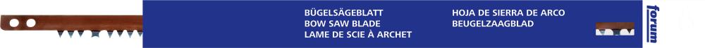 Bügelsägebl. Hobelzahnung762mm FORUM