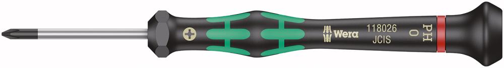 Elektronik- Schraubendreher PH1x80mm Wera