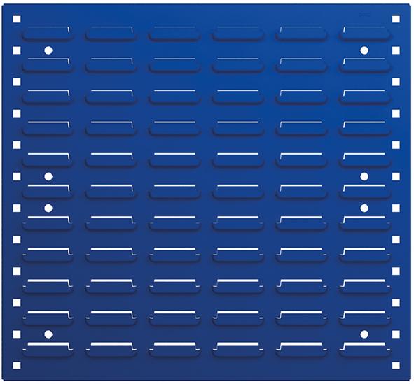 Schlitzplatte B495xH457 mm enzianblau RAL 5010 bott