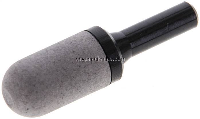 Steck-Schalldämpfer aus gesintertem Kunststoff, 6mm