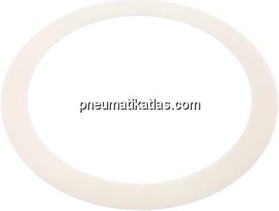 Flanschdichtung DN 200, 220x273x3 mm, Silikon