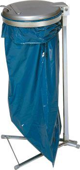 Abfallsammler 120 l verz.4 Standfüße KS-Deckel VAR