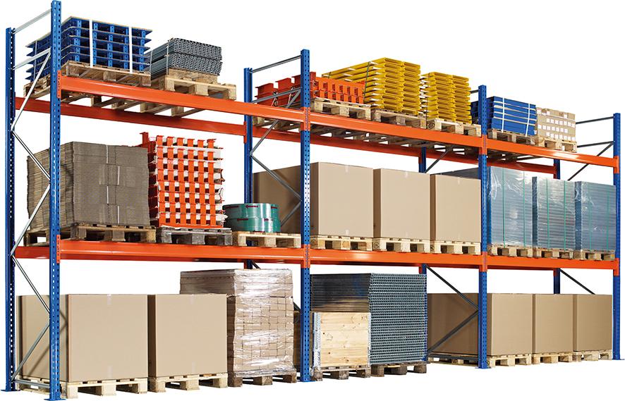 Palettenregal AR 3000x1800x1100, 1041 kg