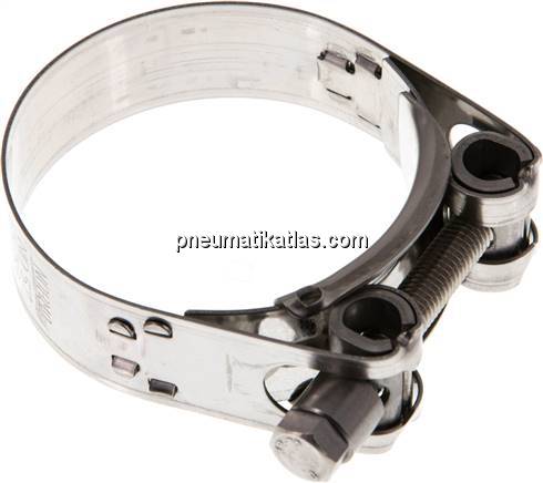 20mm Gelenkbolzenschelle, 55 - 59mm, 1.4301 (W4)