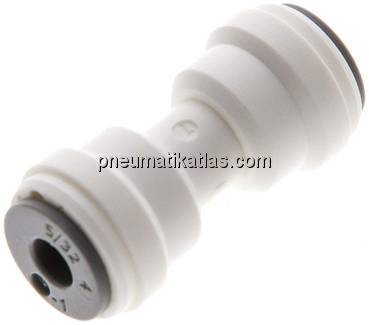 Gerader Steckanschluss 5/32" (3,97 mm)-5/32" (3,97 mm), IQS-LE (EPDM-Dichtung)