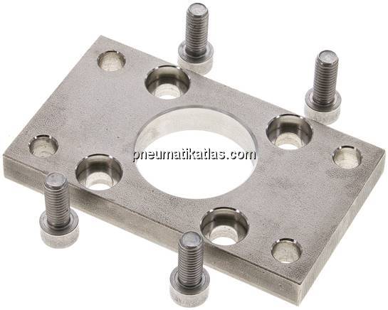 ISO 15552-Flanschbefestigung 50 mm, 1.4401