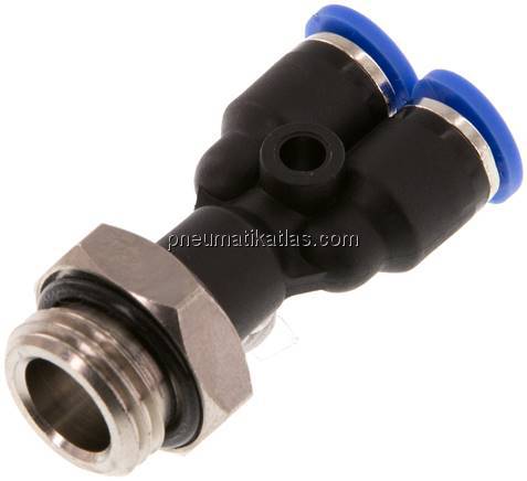 Y-Steckanschluss G 1/4"-4mm, IQS-Standard