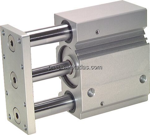 Exemplarische Darstellung: Kompaktzylinder mit Füh