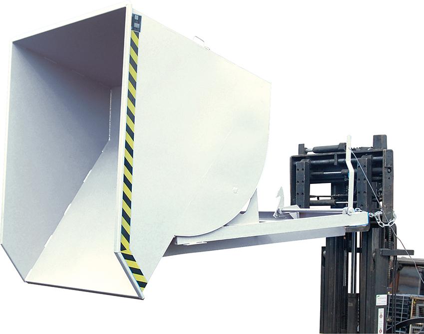 Kippbehälter BKM 1500 l B1560xT1760xH1270 mm vzk Tragkraft 3000kg mit Abrollsystem