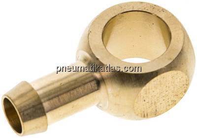 Ringstück für L-Gewindetülle G 1/4"-9 (3/8")mm, Messing