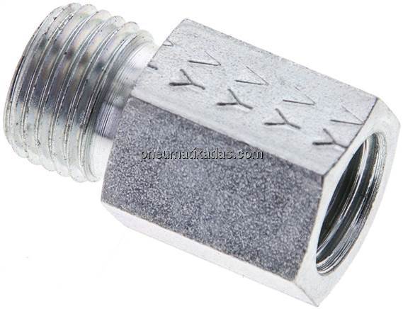 Aufschraub-Schneidringverschr. M 14x1,5-8 S (M16x1,5), ohne Mutter & Schneidring