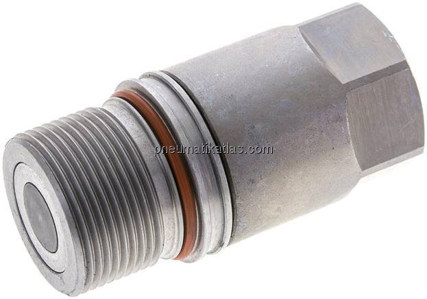 Flat-Face-Schraubkupplung, Muffe Baugr. 3, G 3/4"(IG)