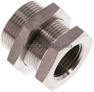 Schottverschraubung G 1/2"-M 28x1,5, 1.4571