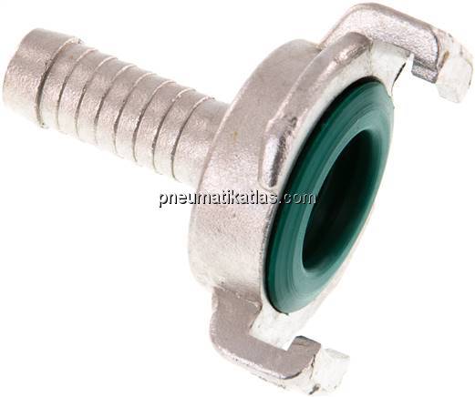 GK-Schlauchkupplung,13 (1/2")mm Schlauch, Edelstahl