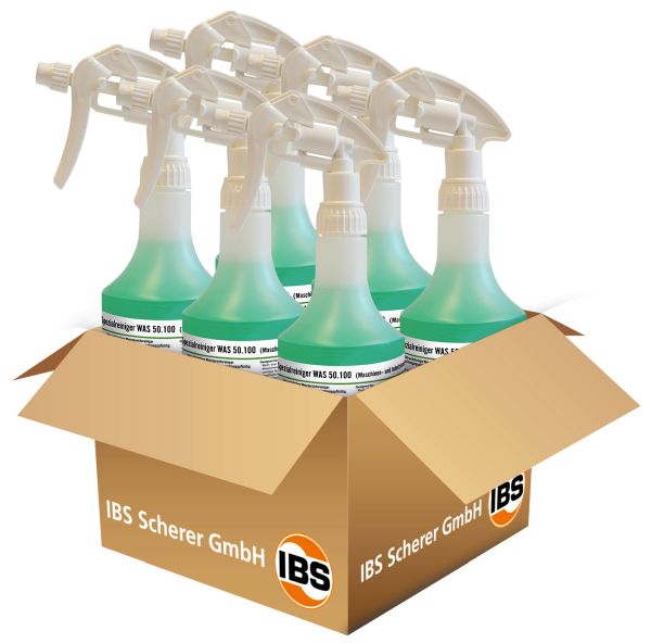 IBS-Spezialreiniger WAS 50.100, 6 x 0,5l Sprühfl.