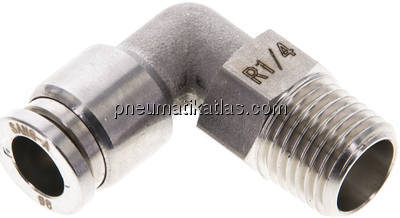 Winkel-Steckanschluss R 1/4"-8mm, IQS-ES LE/IQS-PVDF