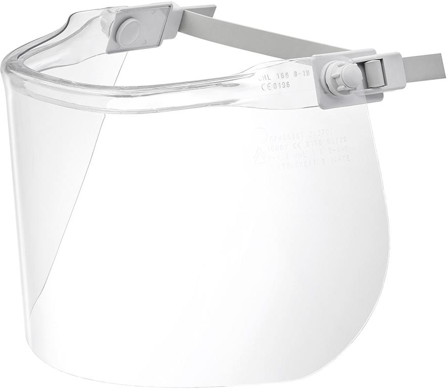 Elektriker-Schutzschirm PC,460x200x1,5mm,Klasse 1