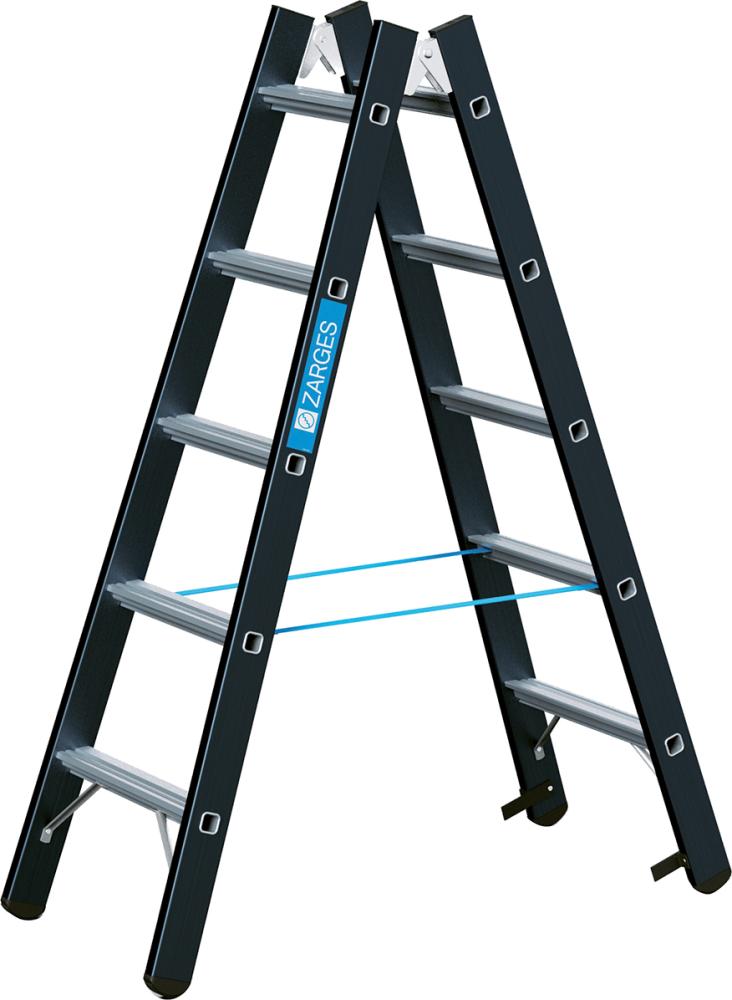 Stehleiter Megastep B 2 x 5 Sprossen Arbeitshöhe 2,75 m