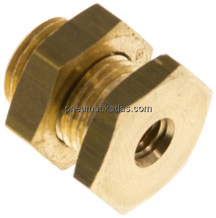 Schottverschraubung M 5-G 1/8", Messing