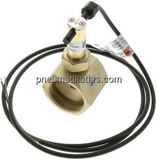 Prallscheiben-Durchflusswächter G 1-1/2", Messing