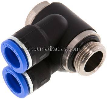 Y-Winkel-Steckanschluss G 3/8"x10mm, IQS-Standard