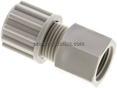 Aufschraub-Verschraubung G 3/8"-12x10mm, Polypropylen