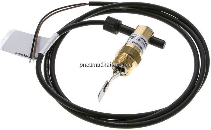 Prallscheiben-Durchflusswächter G 1/2", Messing