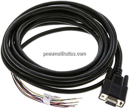D-Sub Verbindungsleitung, 9-polig, 5 m